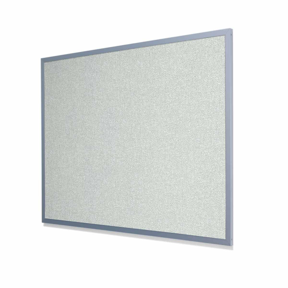 Type II Woven Vinyl Koroseal Linden Winthrope Cork Board with Heavy Aluminum Frame